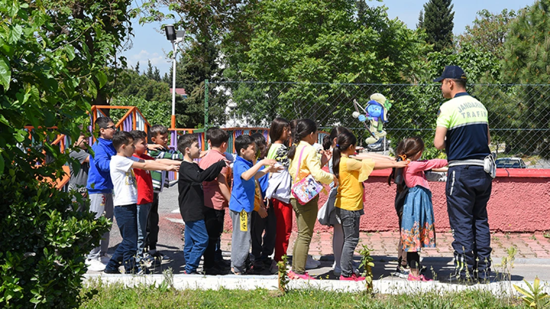 Dulkadiroğlu'nda trafik eğitimi küçük yaşta başlıyor