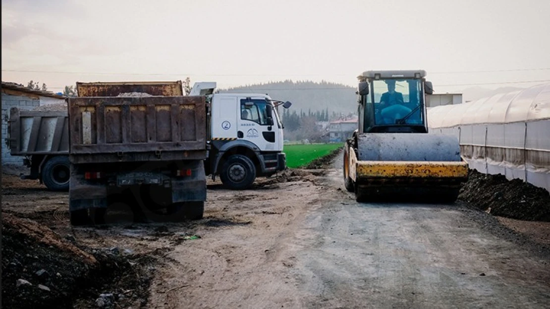 Dulkadiroğlu'ndan yeni yol açma çalışmaları