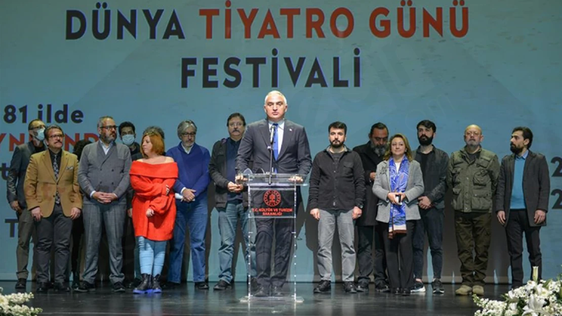 Dünya Tiyatro Günü, 81 ilde festival olarak kutlanacak