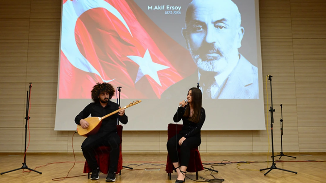 Eğitim Fakültesinde Mehmet Akif Ersoy anıldı