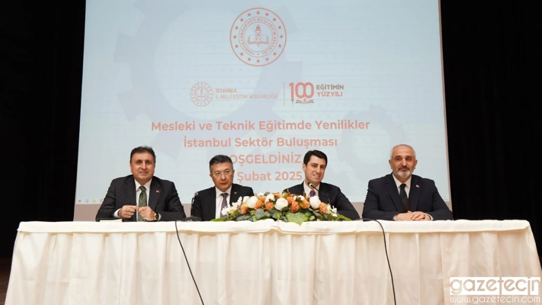 Eğitim paydaşları ve sektör temsilcileri bir araya geldi