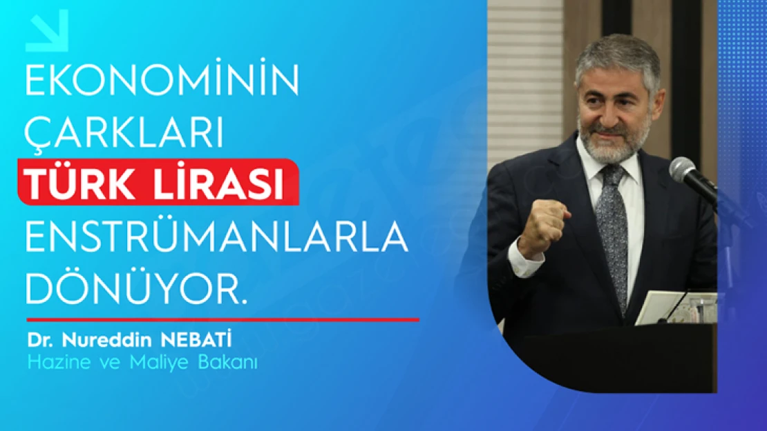 Ekonominin çarkları Türk Lirası enstrümanlarla dönüyor