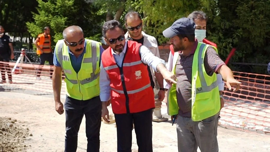 Elbistan'da altyapı çalışmalarının biteceği tarih belli oldu