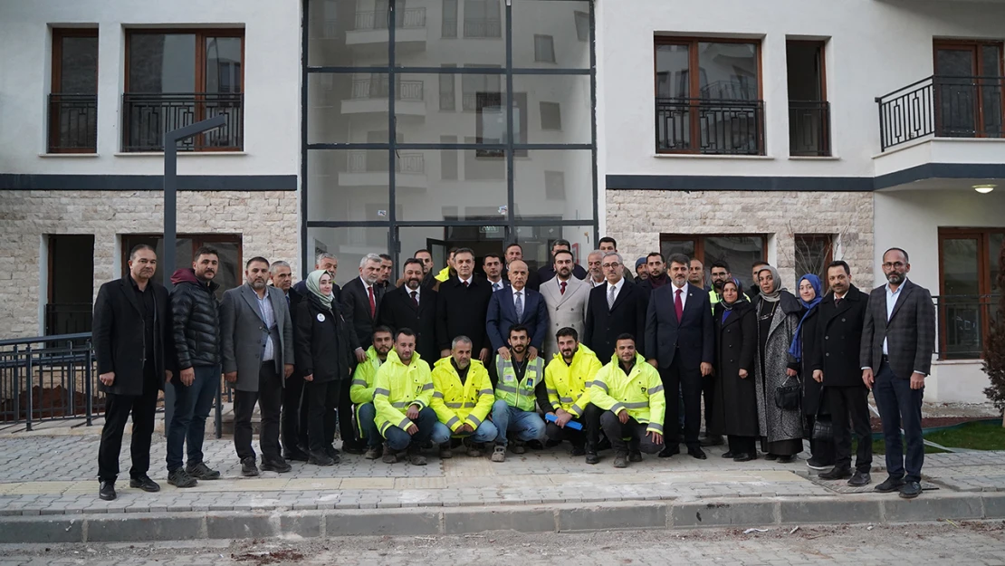 Elbistan Öğretmenevi'nin temeli atıldı