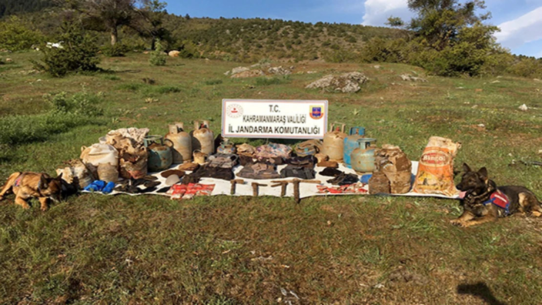 Engizek kırsalında bölücü terör örgütüne ait sığınak bulundu