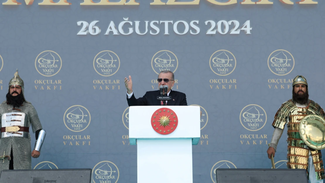 Erdoğan: 'Tarih, yeni zaferlere başlamak için var'