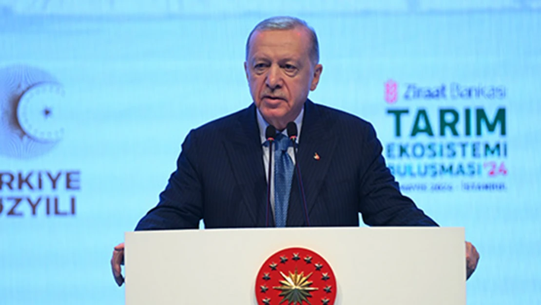 Erdoğan: 'Tarım bitti tezlerinin içi boş'