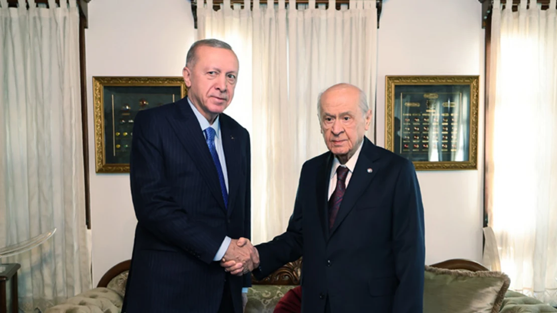 Erdoğan ve Bahçeli arasında kritik görüşme