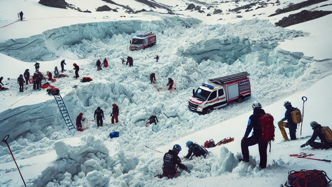 Erzurum'da çığ felaketi can aldı