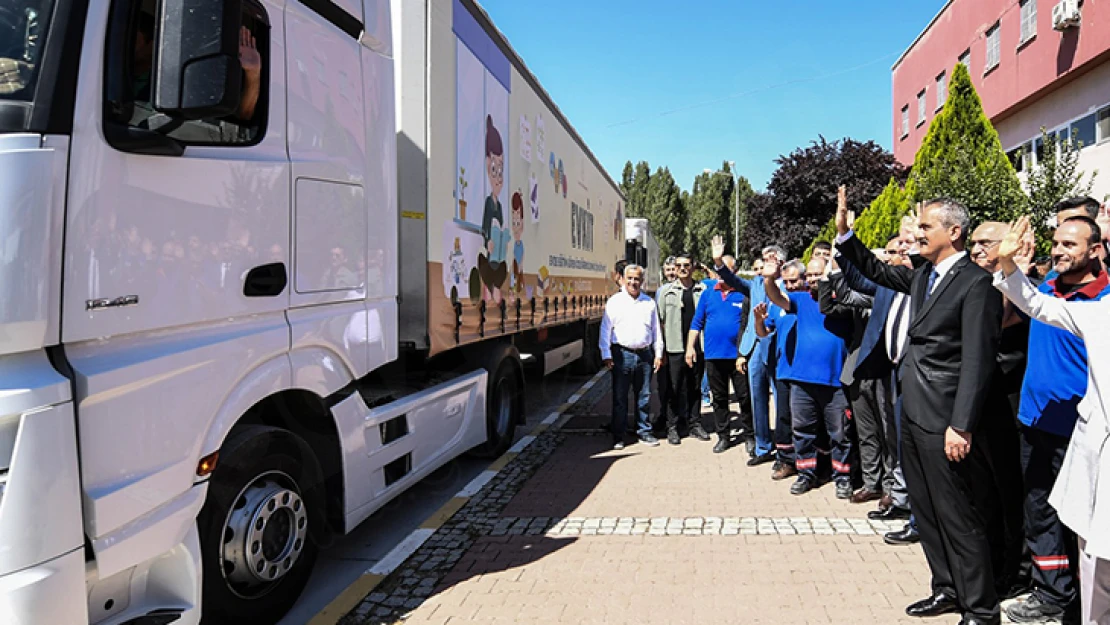 Evde eğitim alan öğrenciler için hazırlanan materyaller yola çıktı