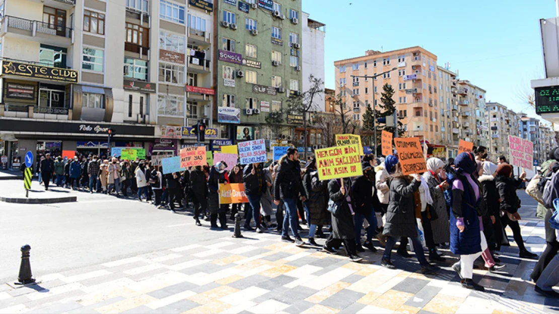 Farkındalık oluşturmak için yürüdüler