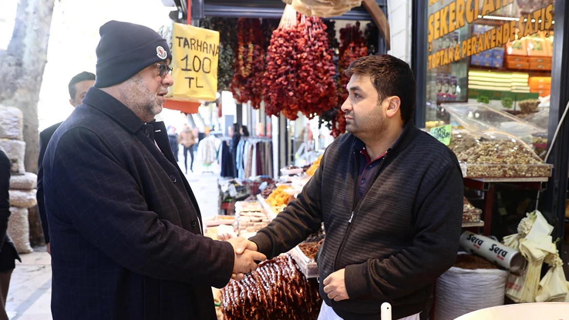 Fırtınadan etkilenen esnaf tek tek ziyaret edildi