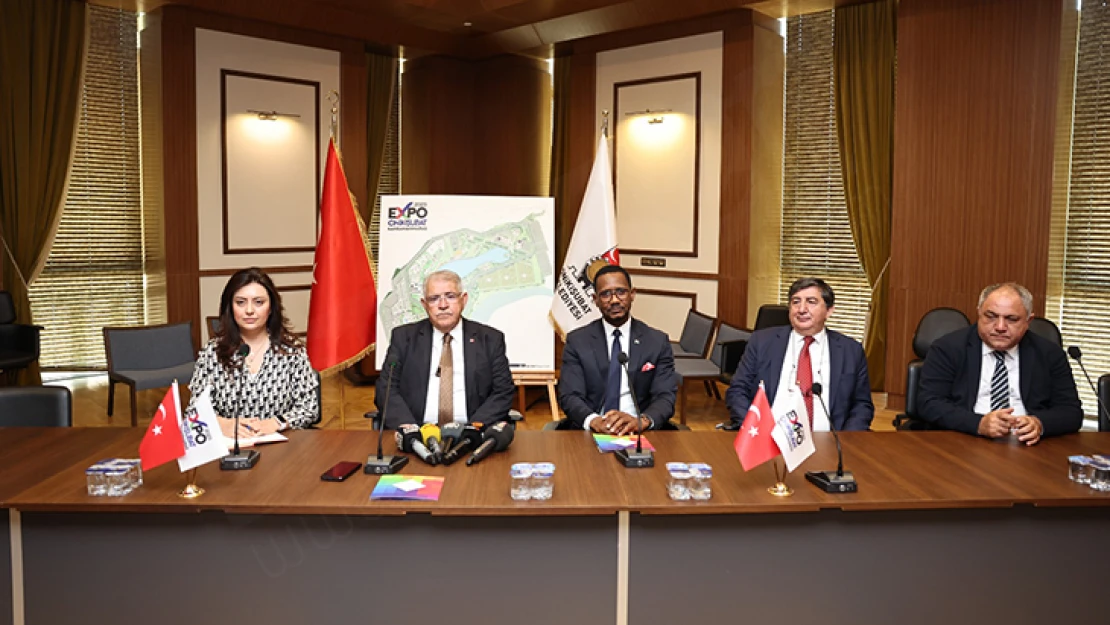 Gambiya Büyükelçisi, EXPO 2023 için Kahramanmaraş'ta