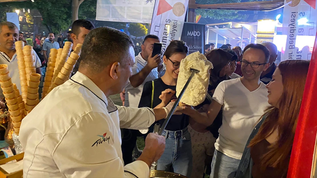 Gastroantep Festivaline Kahramanmaraş dondurması damga vurdu