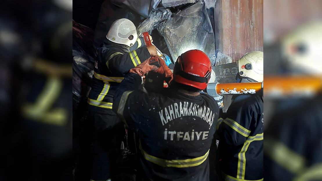 Gaziantep-Kahramanmaraş arasındaki TAG yolunda feci kaza, tır şoförü yanarak can verdi