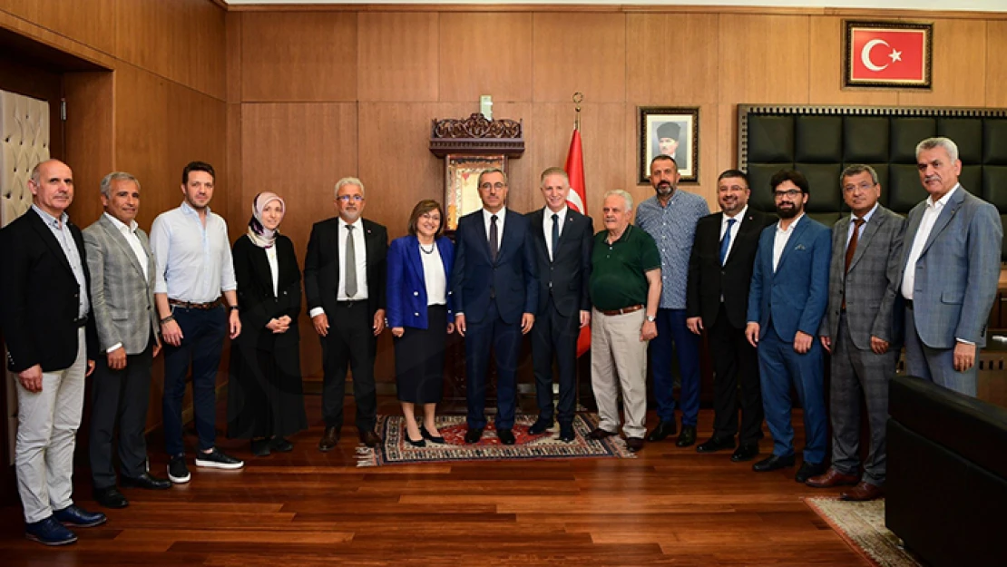 Gaziantep Valisi Gül ve GBB Başkanı Şahin, Kahramanmaraş'ta