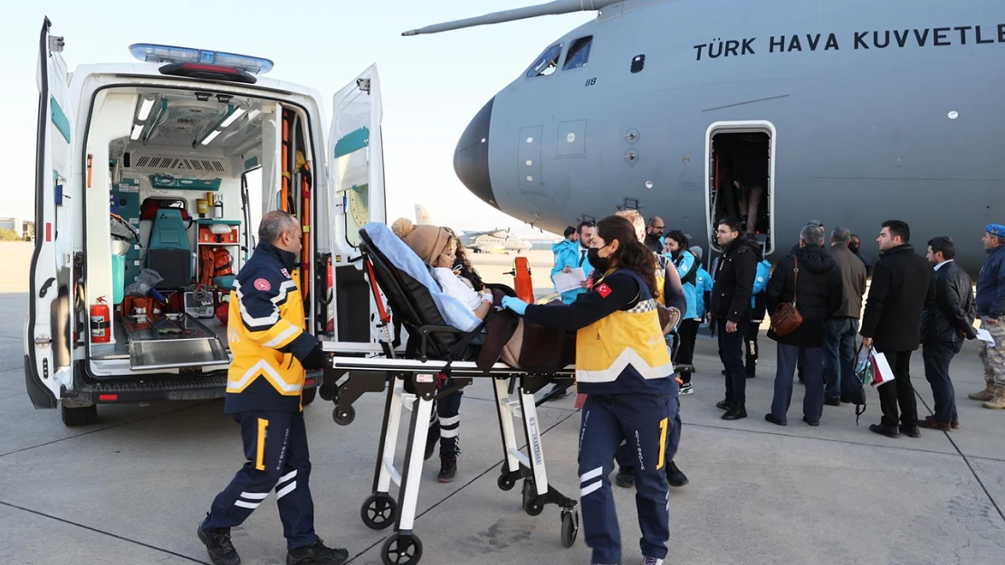 Gazze'den Türkiye'ye 6. hasta tahliyesi