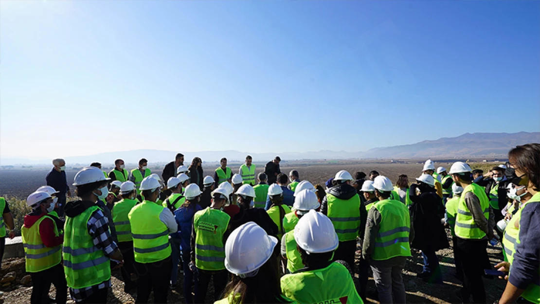 Geleceğin mühendisleri Önsen köprüsü ve bağlantı yolu projesini inceledi