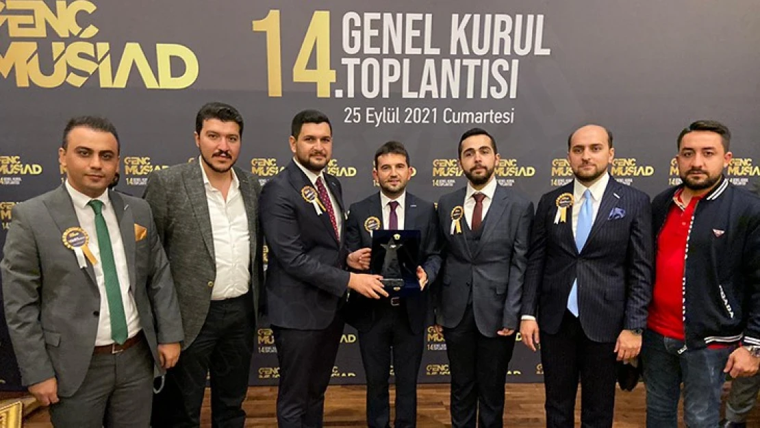 Genç MÜSİAD Kahramanmaraş, 88 şubeyi geride bırakarak Türkiye birincisi oldu