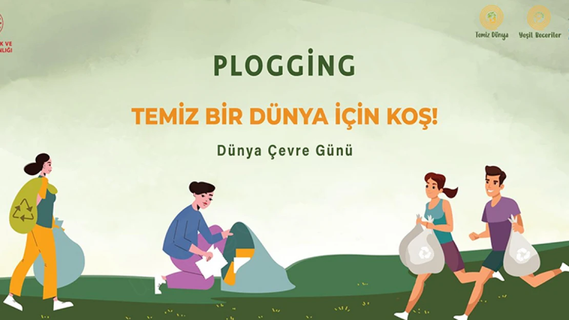 Dünya Çevre Günü'nde Plogging etkinliği