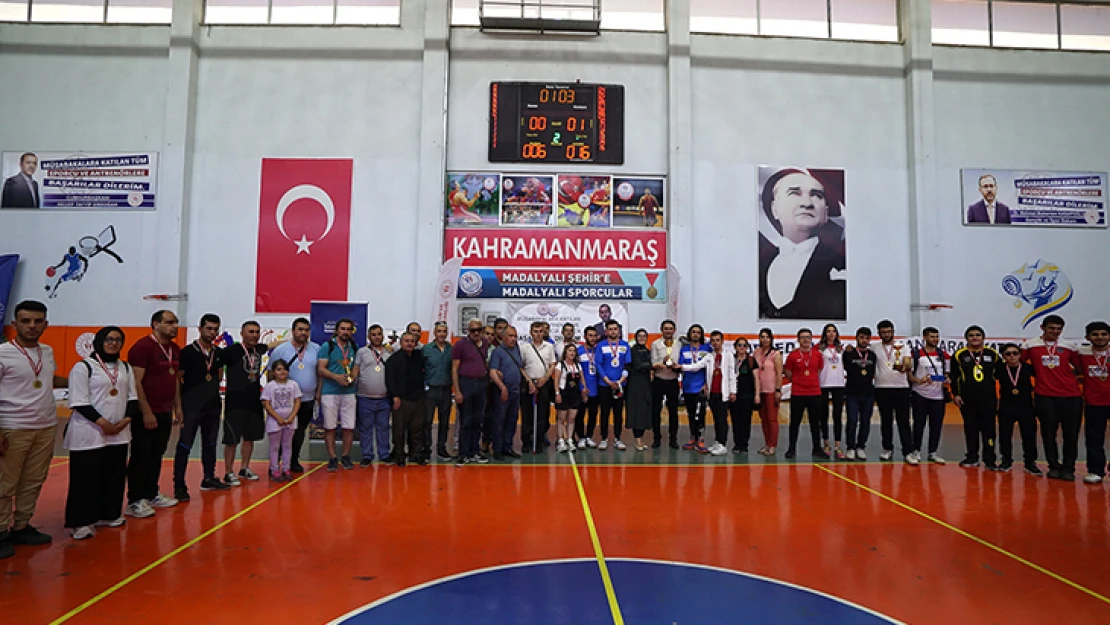 Goalball Turnuvası Kahramanmaraş'ta ilk kez düzenlendi