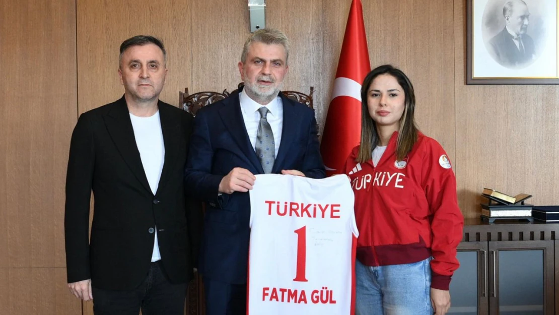 Görgel 'Kahramanmaraşlı sporcular dünyaya ilham oluyor'