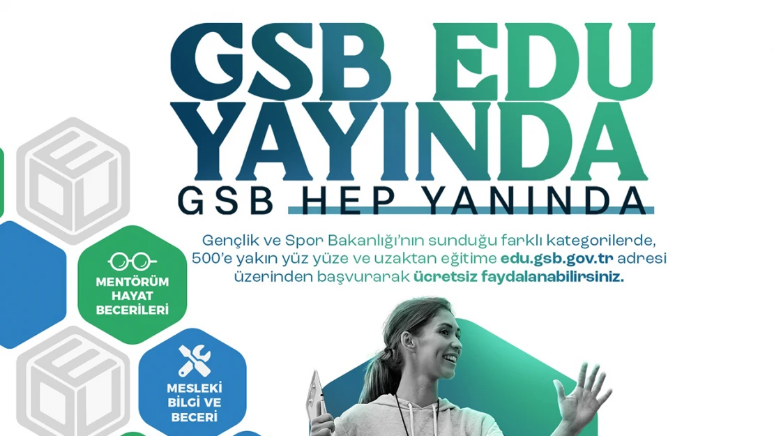 GSB EDU web sayfası hizmet verecek