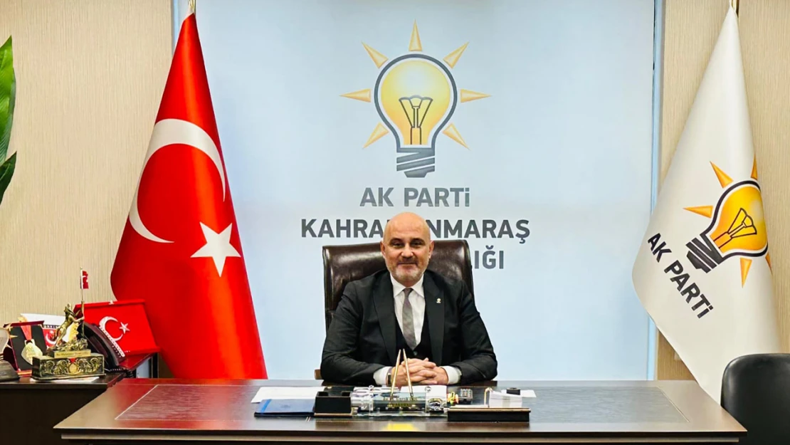 Gül, AK Parti Kahramanmaraş İl Başkanı olarak mazbatasını aldı