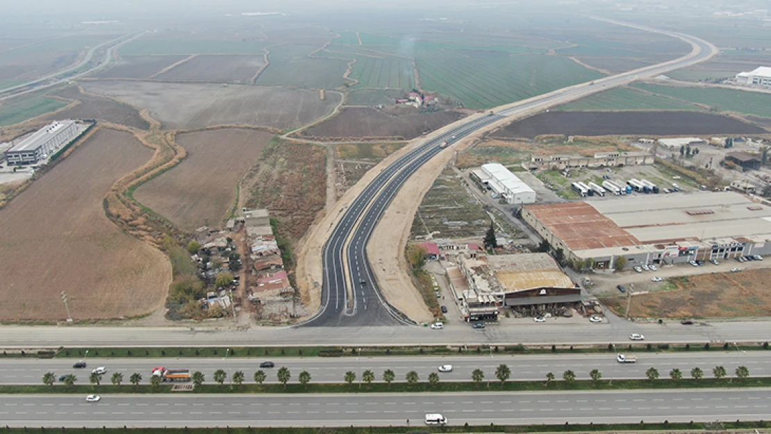 Güney bağlantı yolu ulaşıma hazır