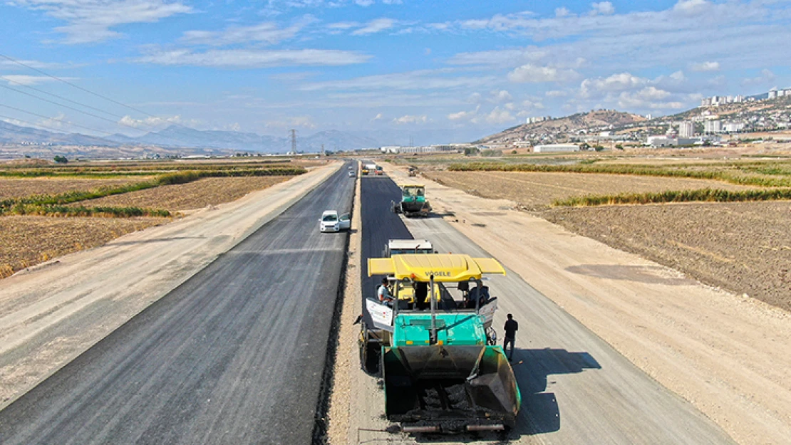 Güney bağlantı yolunda çalışmalar devam ediyor