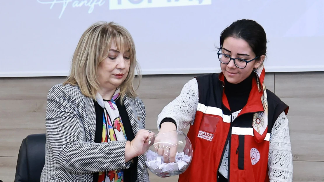 Hakan Akdere Gündüz Bakımevi'nin kura çekilişi yapıldı