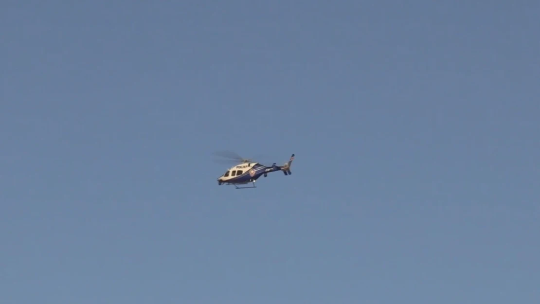 Helikopter destekli uyuşturucu operasyonu