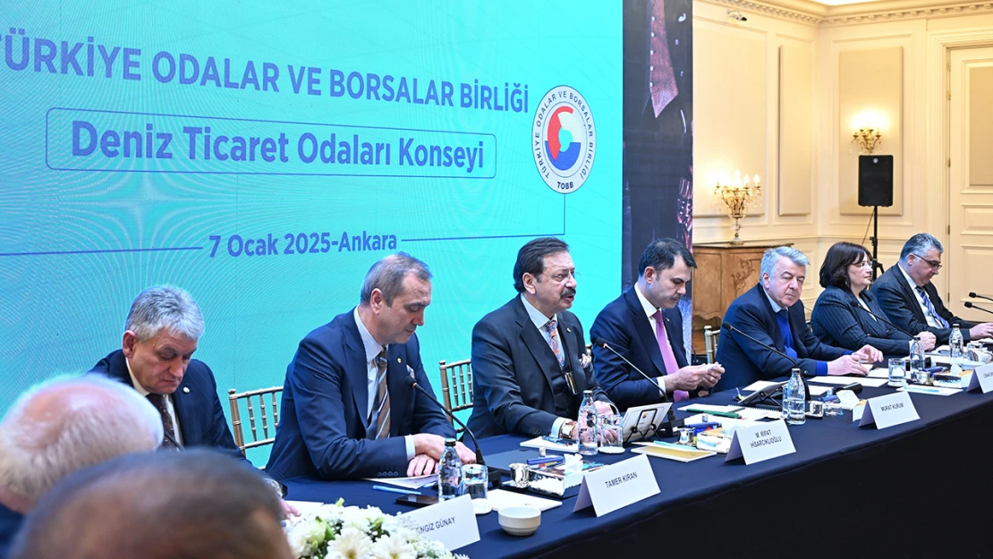 Hisarcıklıoğlu, 'Küresel ticaret için gemi yolu taşımacılığı hayati önemde'