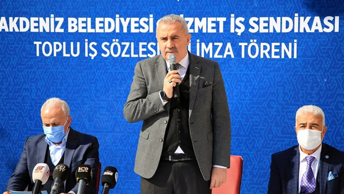 Hizmet-İş Sendikası Genel Başkan Yardımcısı Özdemir: Sağduyulu sendikacılık yapıyoruz