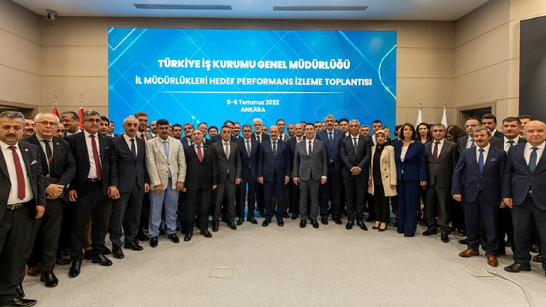 İŞKUR il müdürlükleri 2022 yılı hedef performans izleme toplantısı