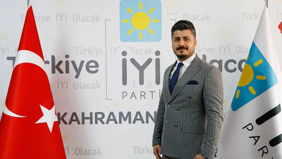 İyi Parti Onikişubat İlçe Başkanı Av. Kılıç: Şehrin sorunlarını gündeme getiriyoruz