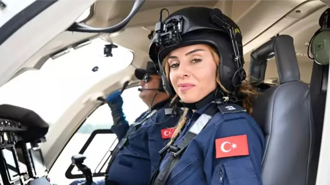 Kadın helikopter pilotları, huzur ve güven için gökyüzünde