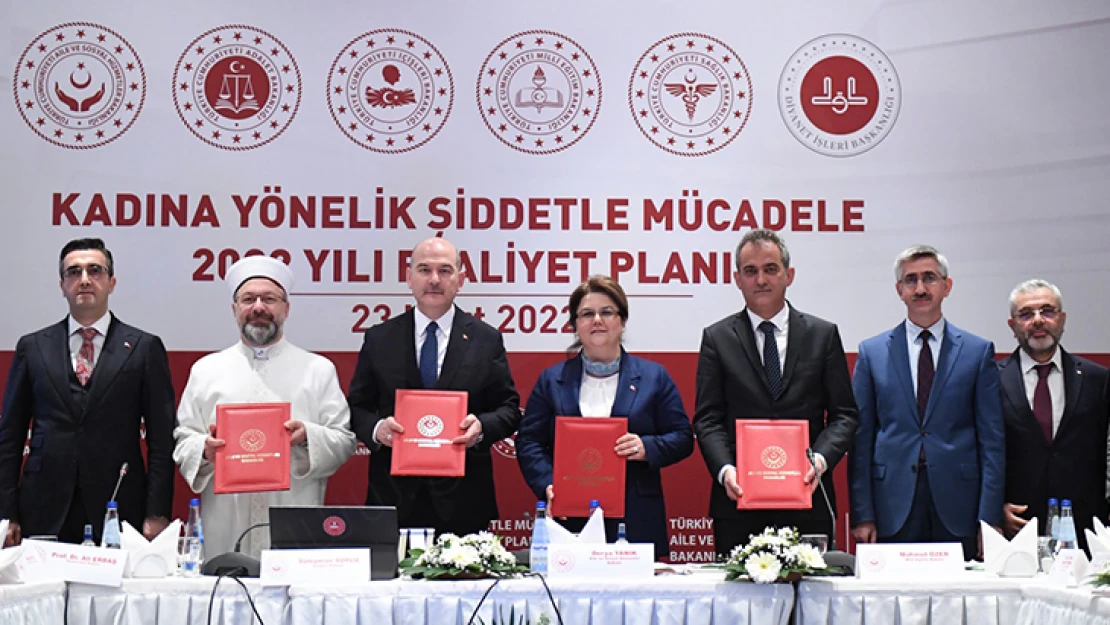 Kadına yönelik şiddetle mücadele 2022 yılı faaliyet planı tanıtım toplantısı