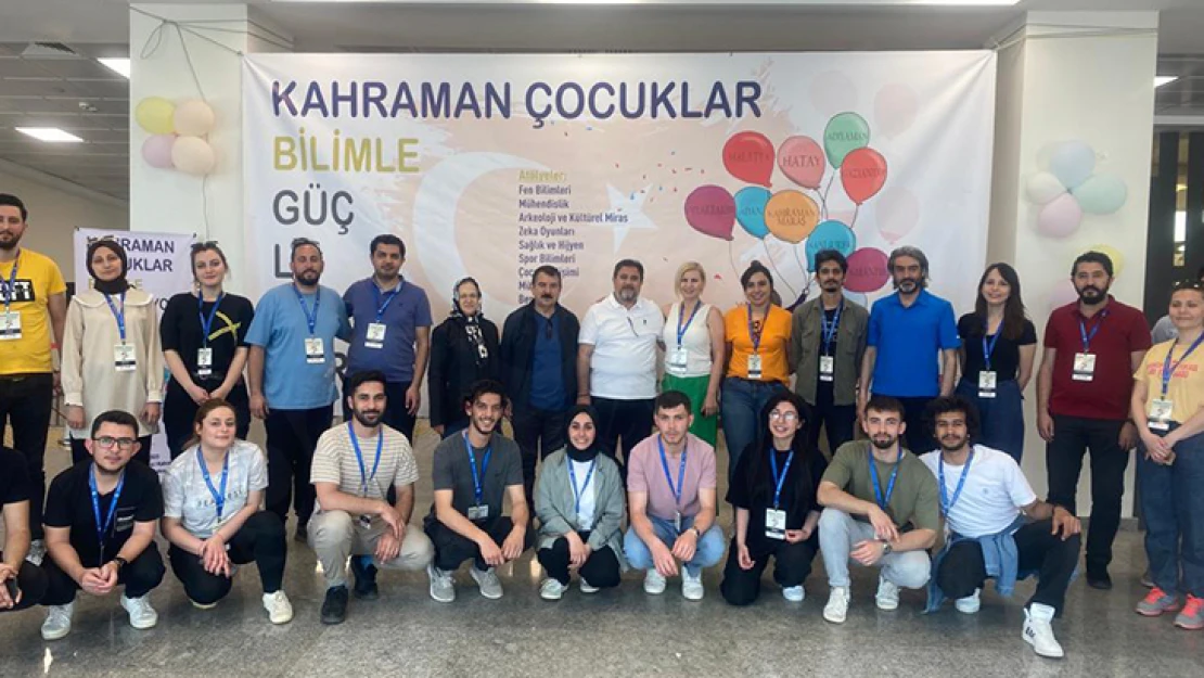 Kahraman çocuklar bilimle güçleniyor