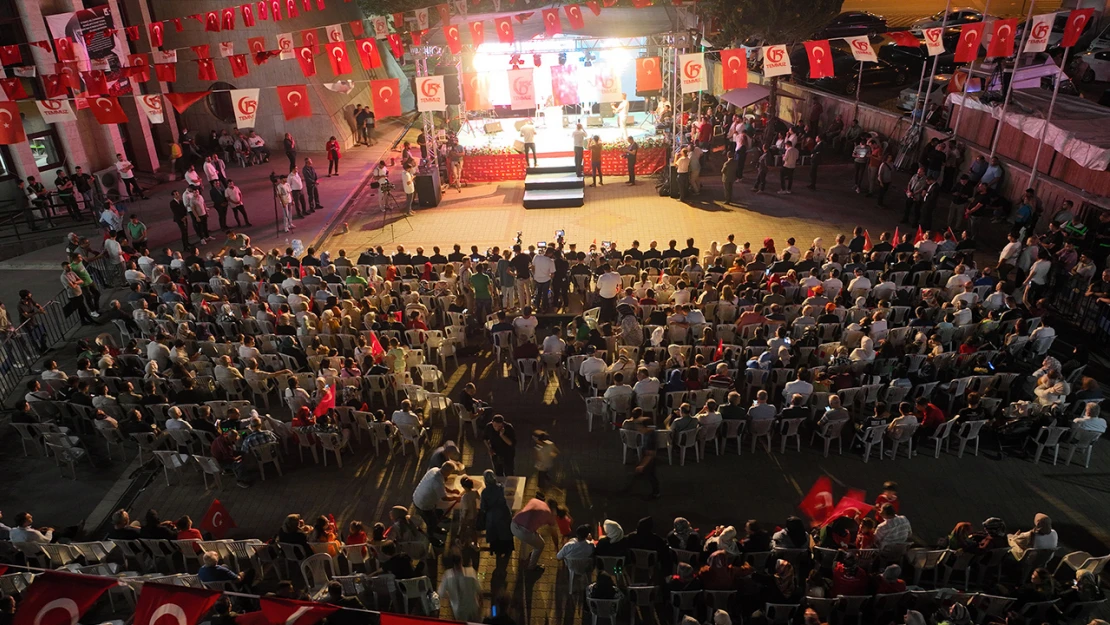 Kahramanmaraş, 15 Temmuz anma etkinliklerinde birlik oldu