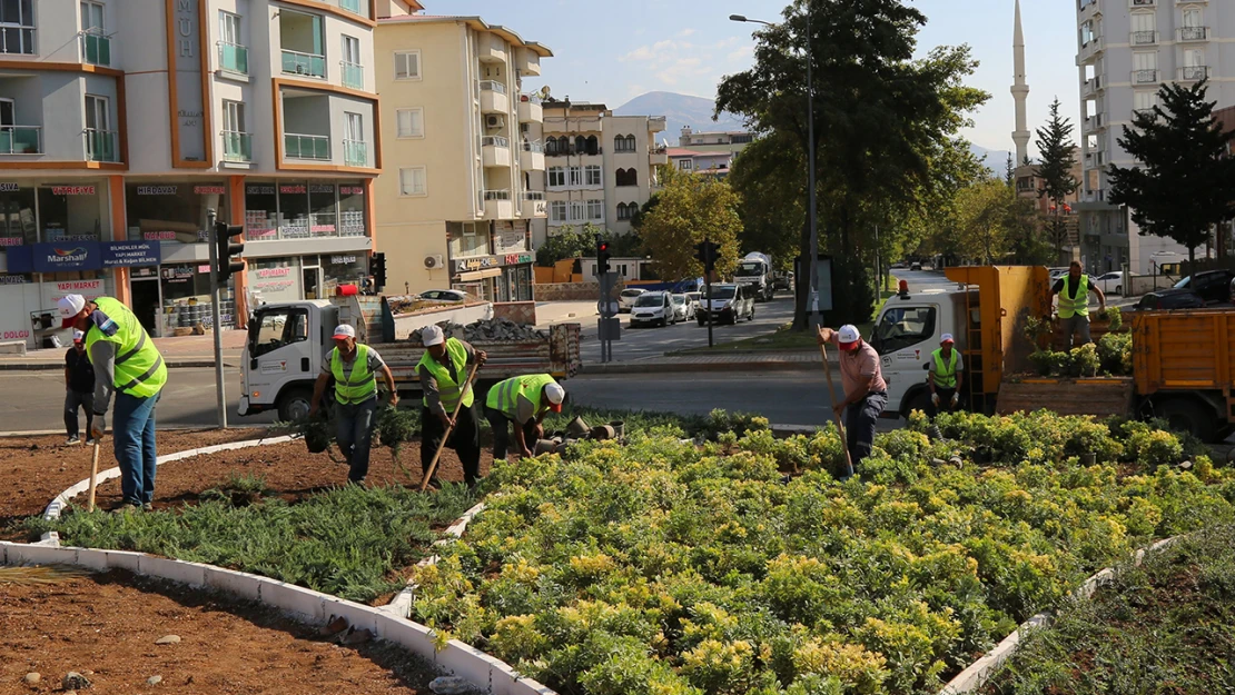 Kahramanmaraş'a yeşil dokunuşlar