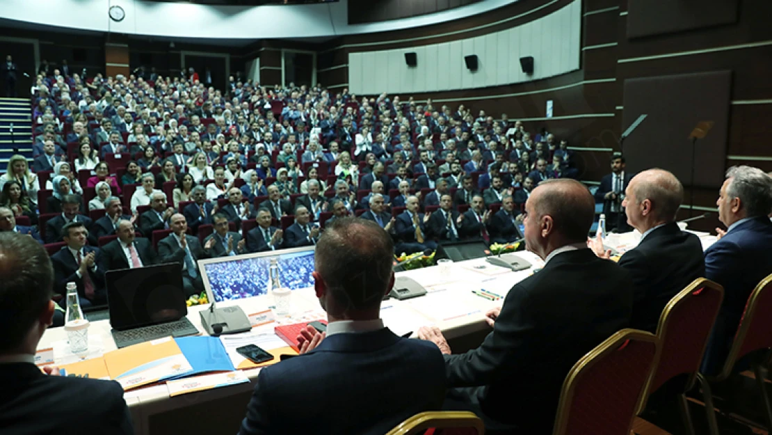 Kahramanmaraş Ak Parti heyeti Genişletilmiş İl Başkanları Toplantısı'na katıldı