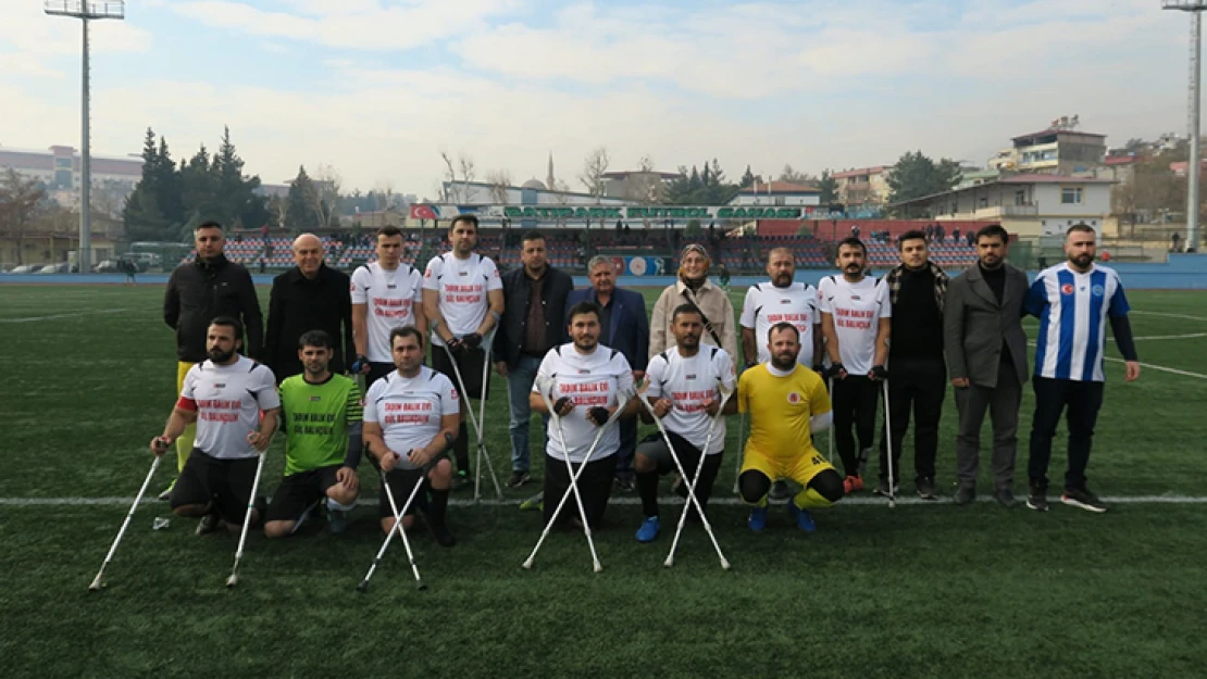 Kahramanmaraş Ampute takımı rakibini 7-0 yendi