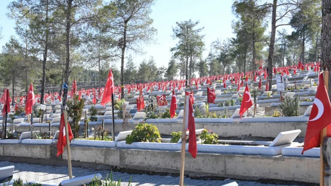 Kahramanmaraş deprem şehitlerini unutmadı, unutmayacak!