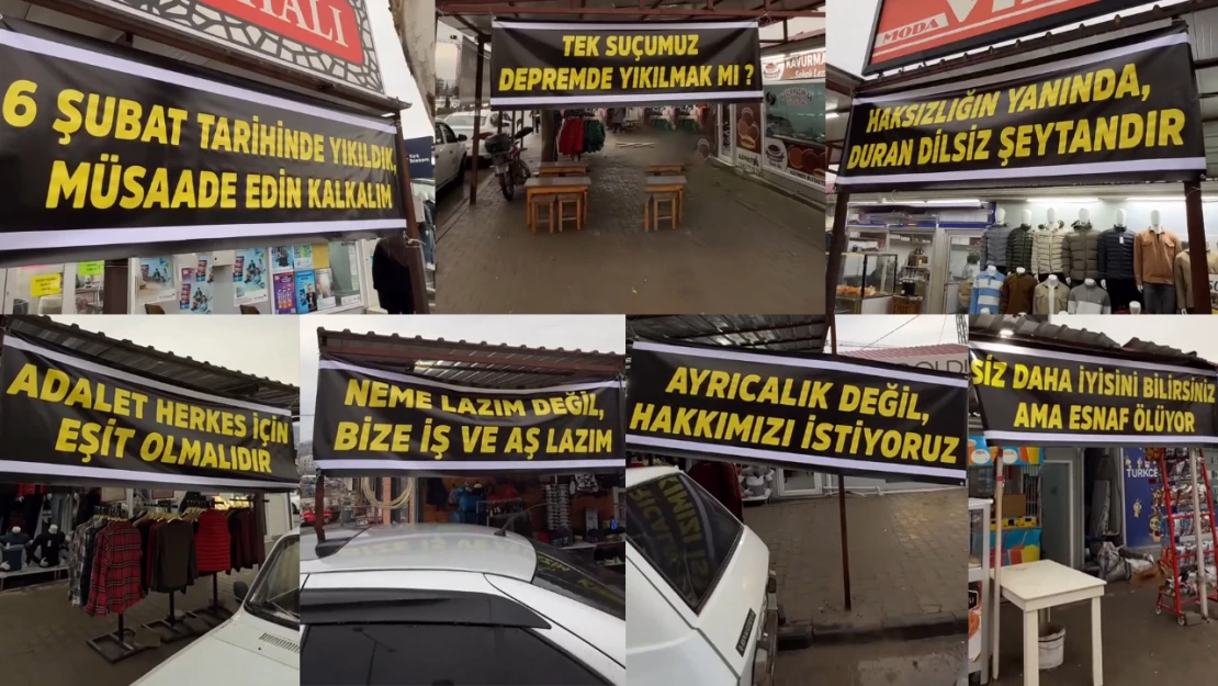 Kahramanmaraş esnafının sesi, sosyal medyada yankı buldu