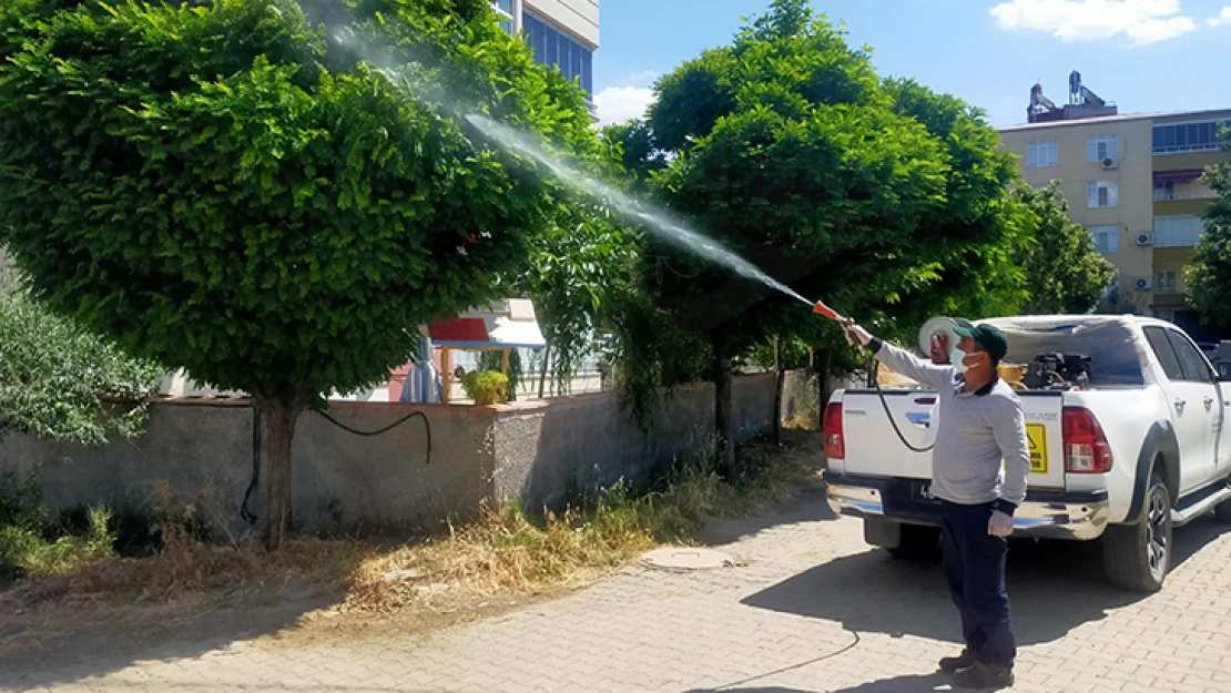 Kahramanmaraş genelinde dezenfeksiyon seferberliği