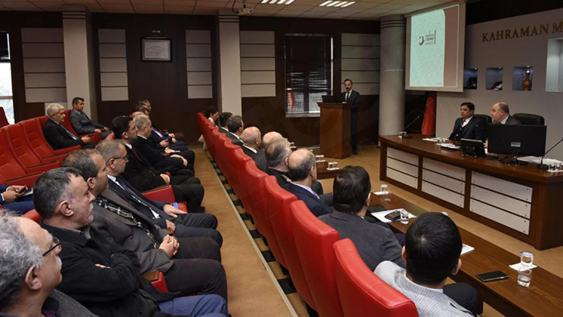 Kahramanmaraş İl Göç Kurulu toplandı