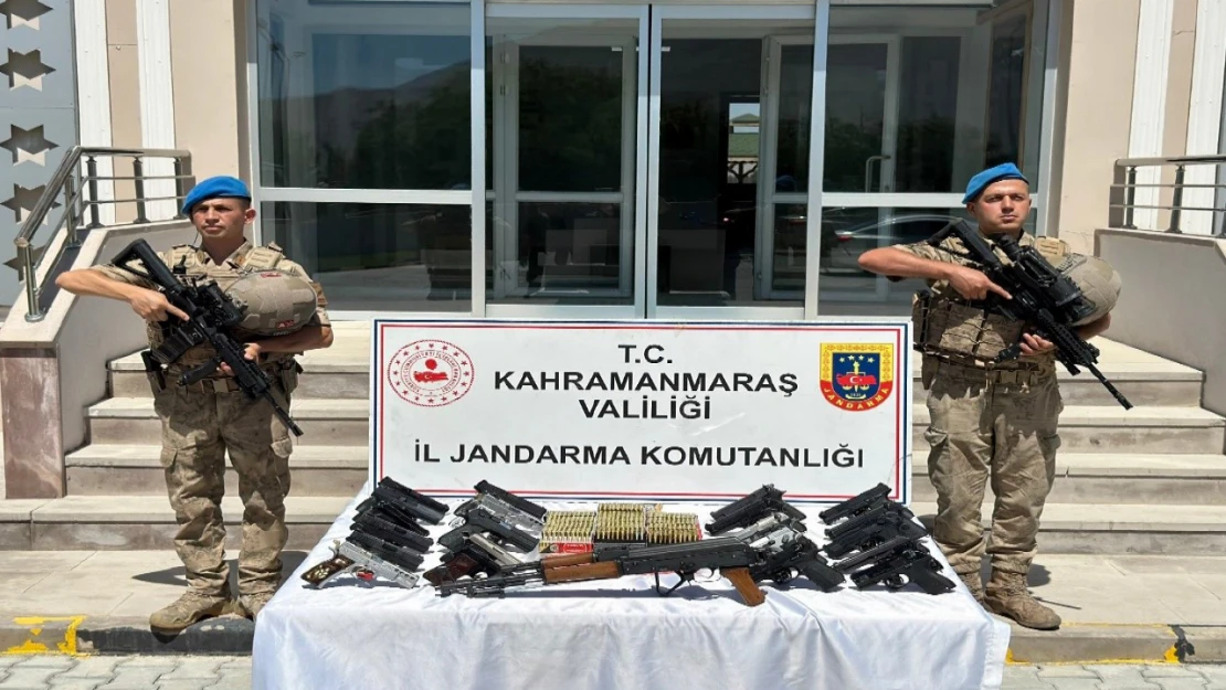 Kahramanmaraş İl Jandarma Komutanlığı'ndan başarılı operasyon