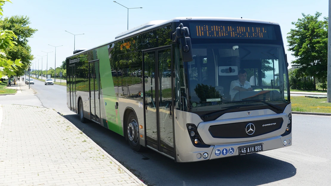 Kahramanmaraş'ın ilk hibrit otobüsleri yollarda