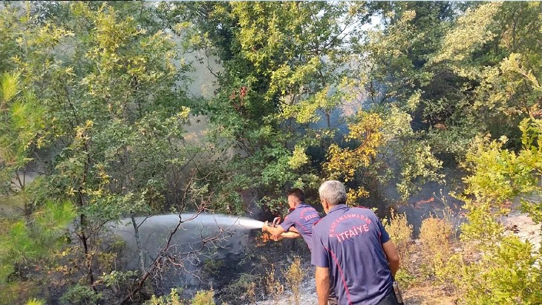 Kahramanmaraş'ın itfaiye erlerine bölge halkından teşekkür